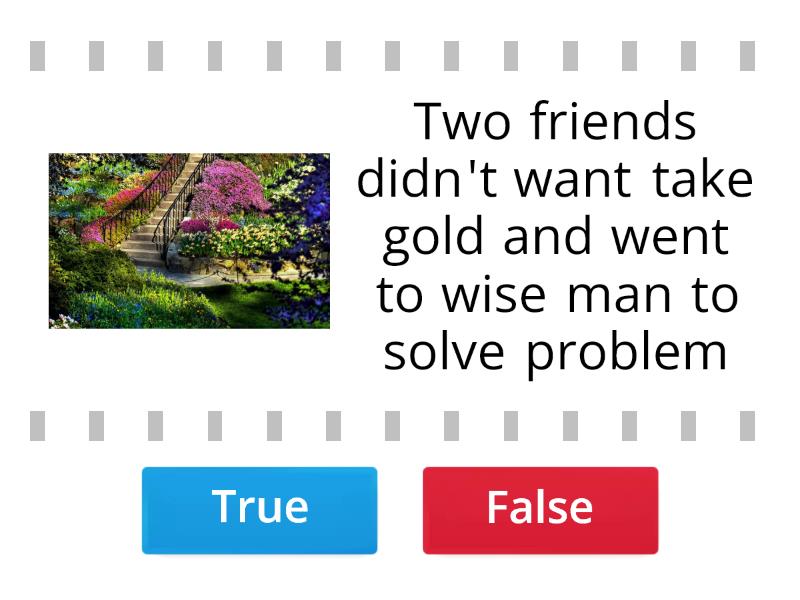 Magic Garden True/False - Правда или ложь