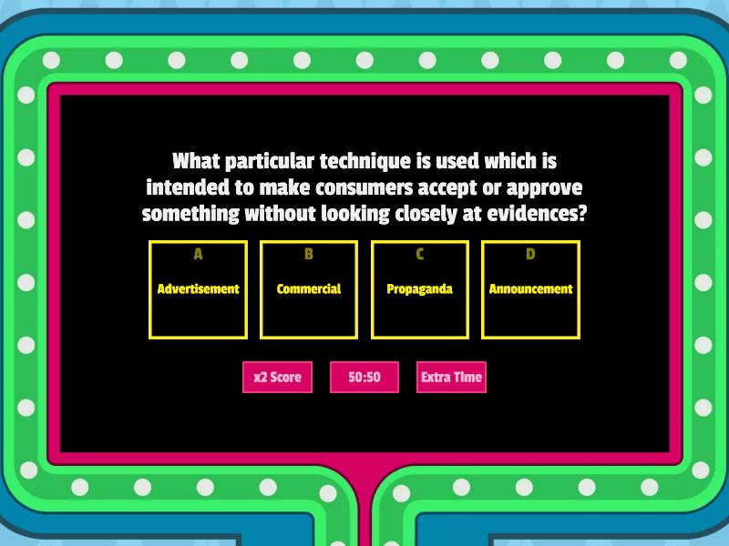 Word Wall Quiz Show