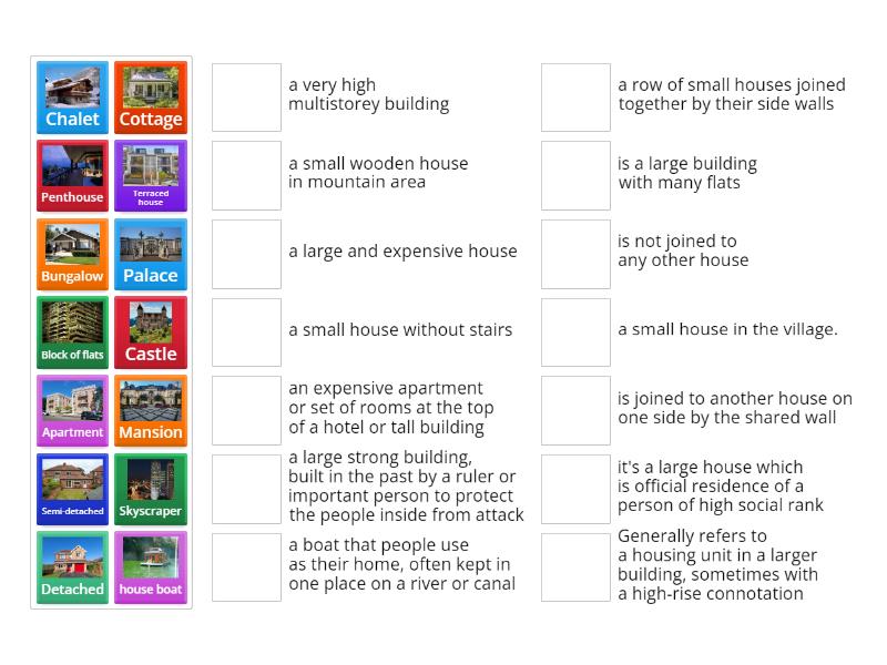 types-of-houses-match-up