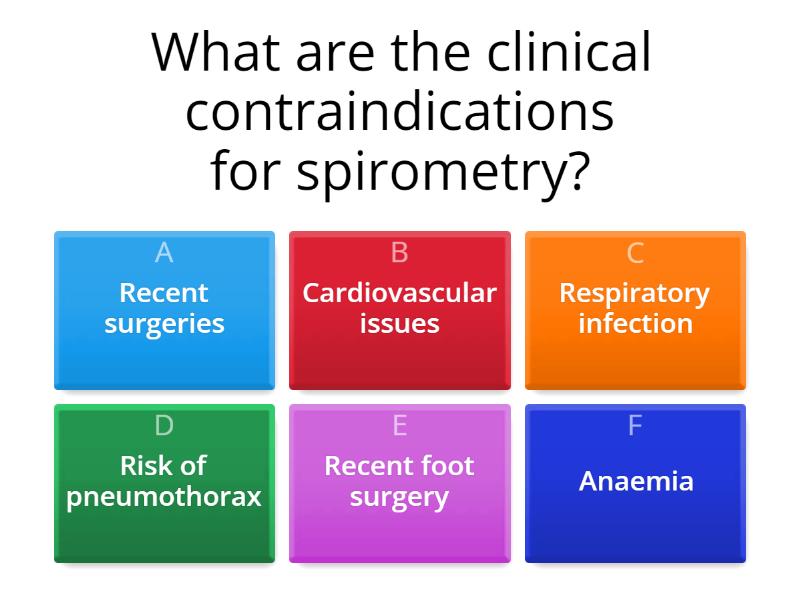 Spirometry task 1 2 quiz