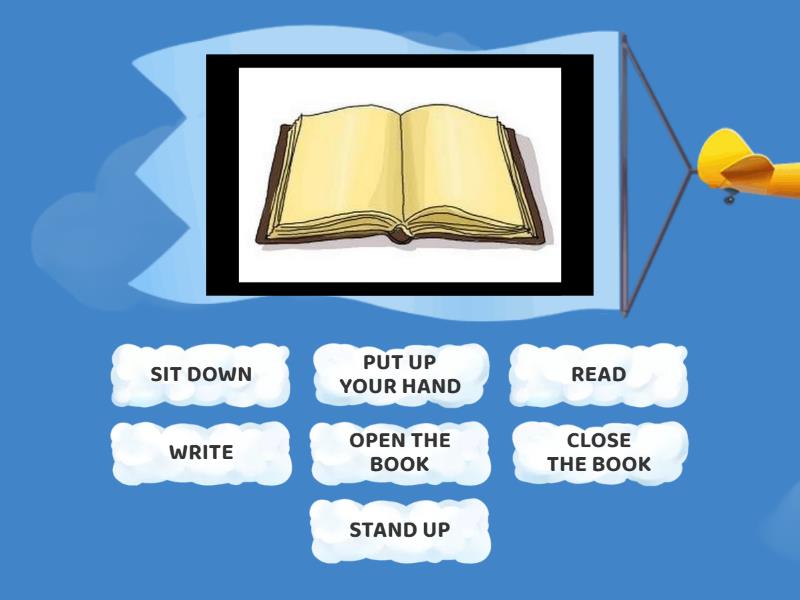 Classroom instructions find the match