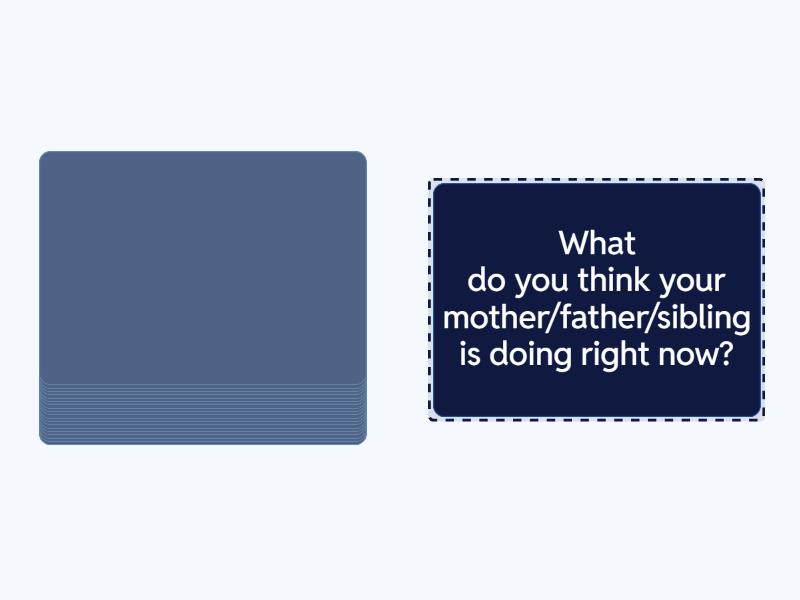 Present Simple Vs Present Continuous - Speaking Cards