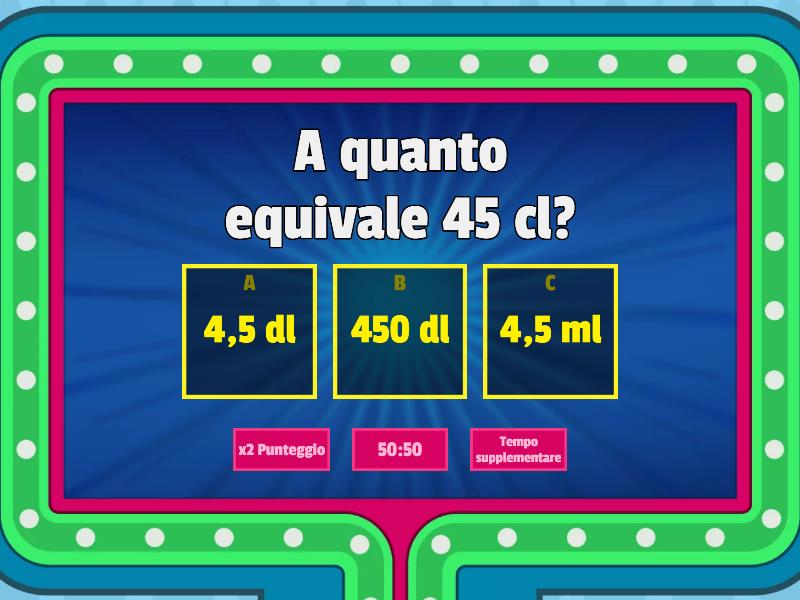 Valutazione Formativa Game Show De Tv