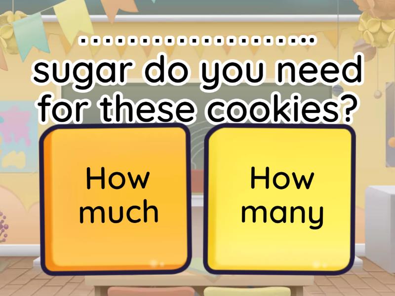 How much/how many - Quiz