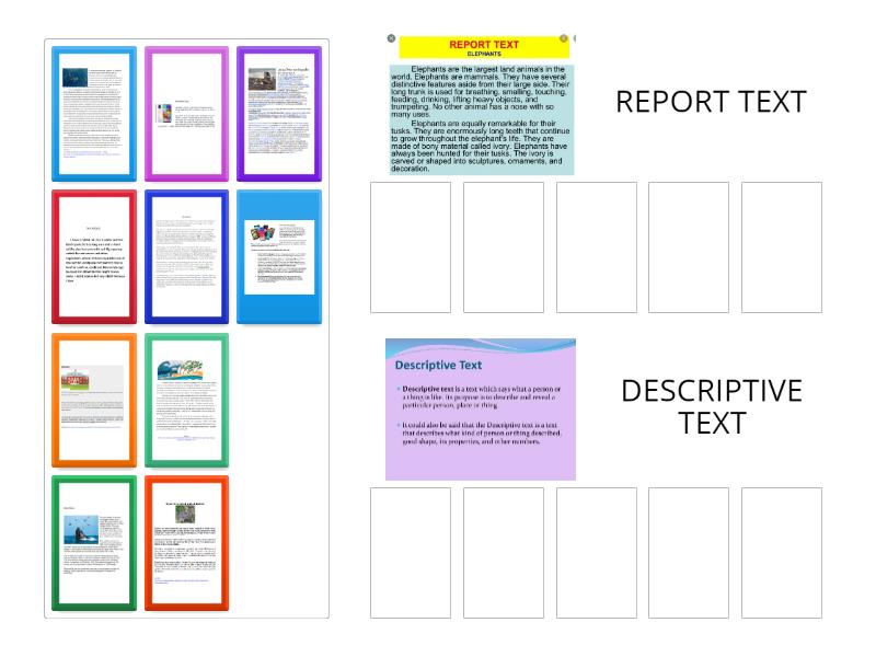 REPORT TEXT VS DESCRIPTIVE TEXT - Group sort