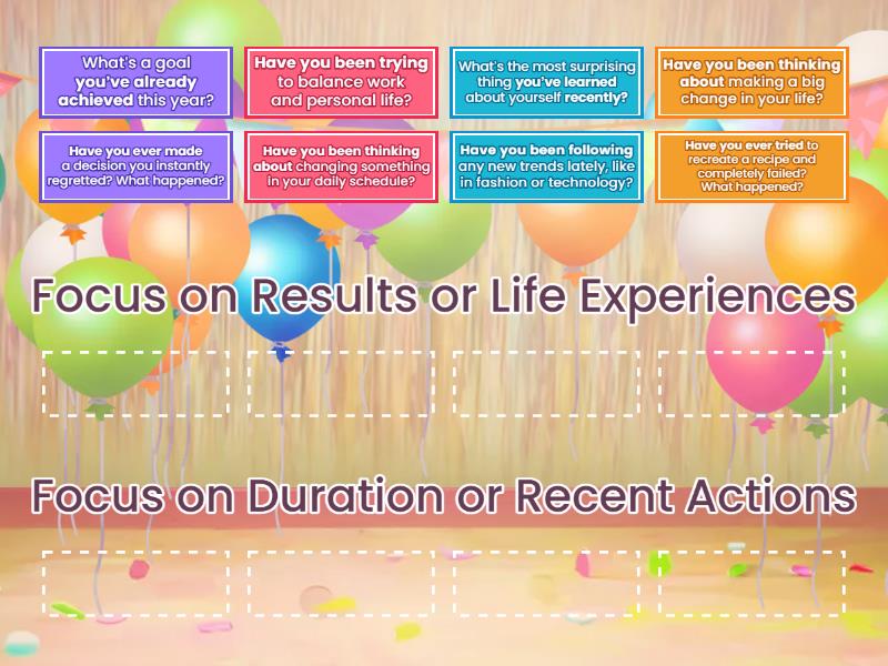 Present Perfect Vs Present Perfect Continuous B Posortuj