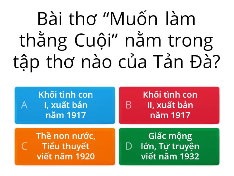 MUỐN LÀM THẰNG CUỘI - Quiz