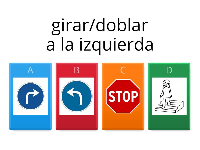 Pedir y dar instrucciones en la ciudad Quiz