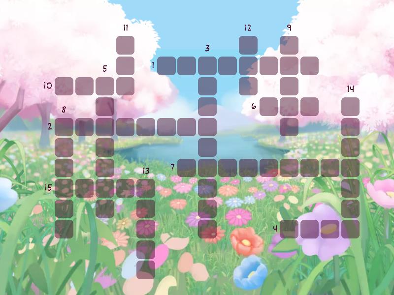 Spring Secret Code - - Crossword