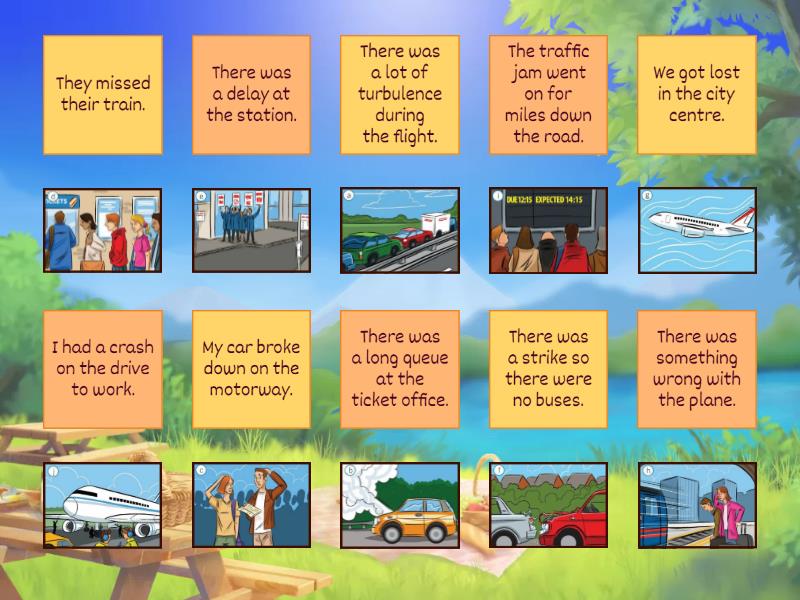 PIE Unit 2B Vocabulary: Tourism Page 134 - Unscramble