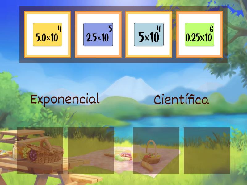 Notación exponencial y científica - Group sort