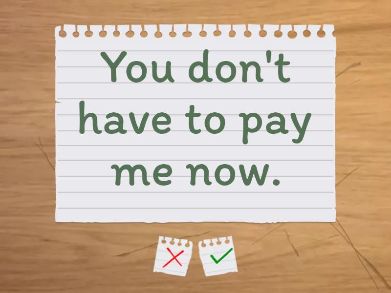 EF inter+ 6A Modal verbs - Flash cards