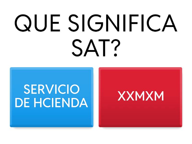 Sat y shcp quiz