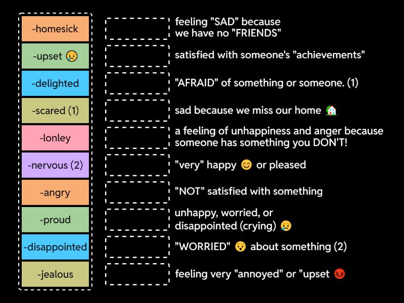 Unit 9 (Vocabulary) PRE - Match up