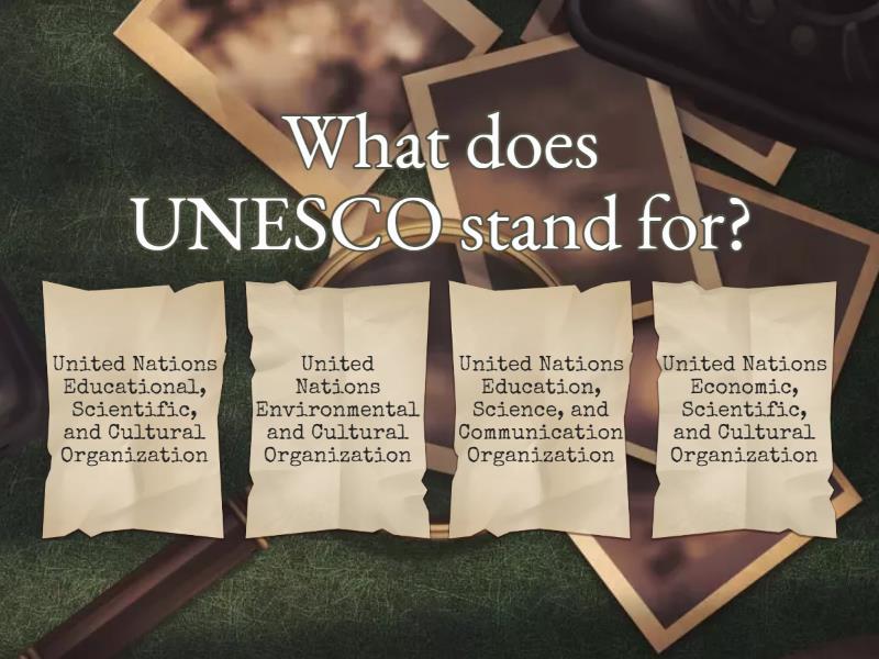 Unesco quiz
