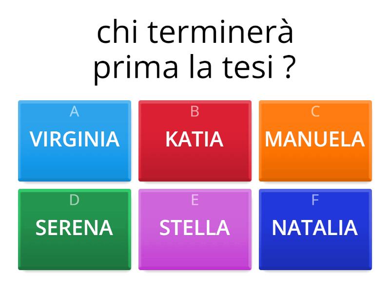 Tesi Tfa Sostegno Secondaria Secondo Grado TESI TFA - Quiz