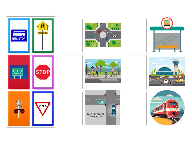 Road Signs - Match up