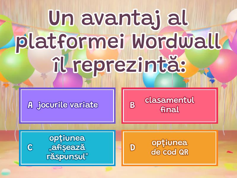 Wordwall quiz