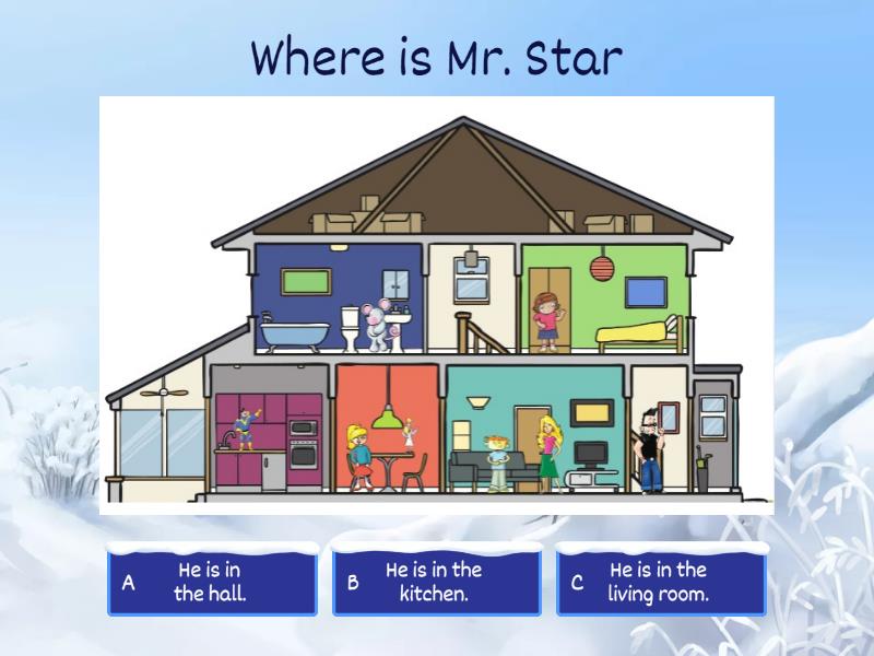 Where is..? Parts of the house Kidsbox 1 Unit 11 - Quiz