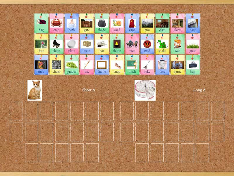 1 - Short and Long A Sort - Group sort