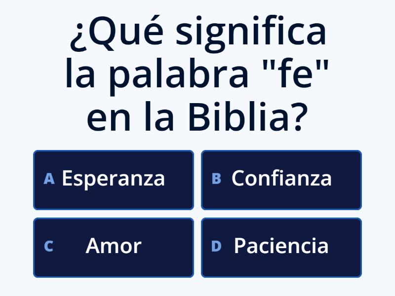 Palabras Bíblicas: Significados y Simbolismos - Kuis