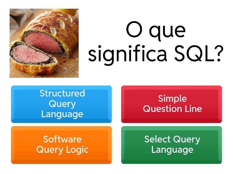 Sobre SQL - Questionário