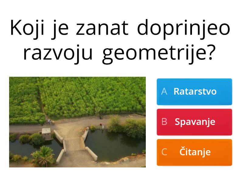 Egipatski napredak - Quiz