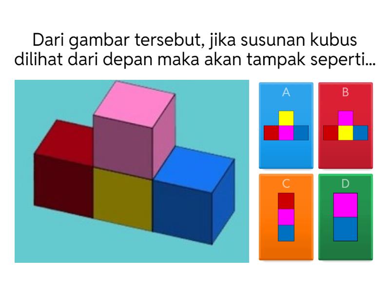 VISUALISASI SPASIAL KUBUS DAN BALOK - Quiz