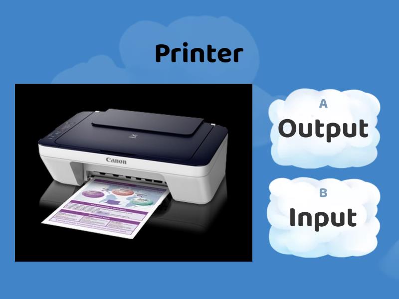 Task 1 - Input and Output devices - Quiz