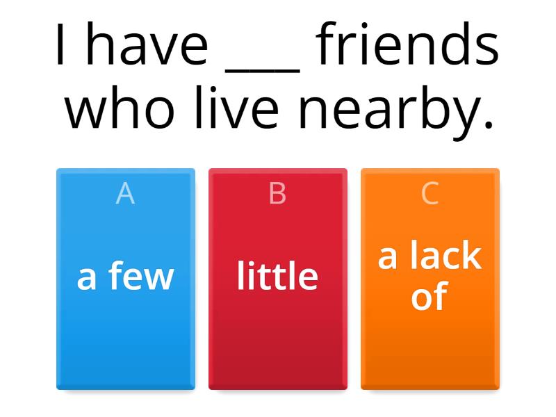 Speakout B2 - Quantifiers 2B - Quiz