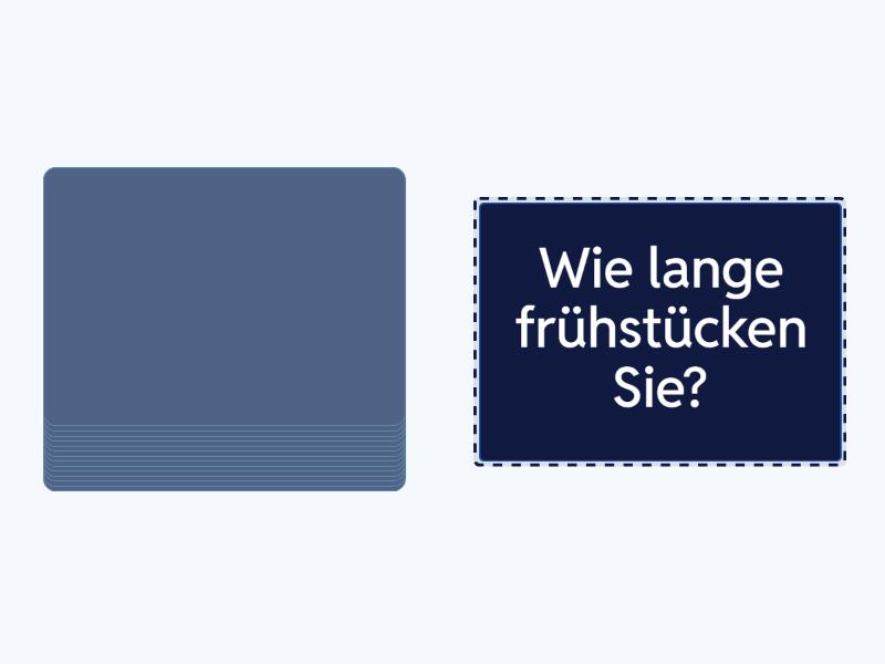 Panorama A 2.1 Thema 5 Seite 42 Wann Ab wann Bis wann Wie lange Losowe karty