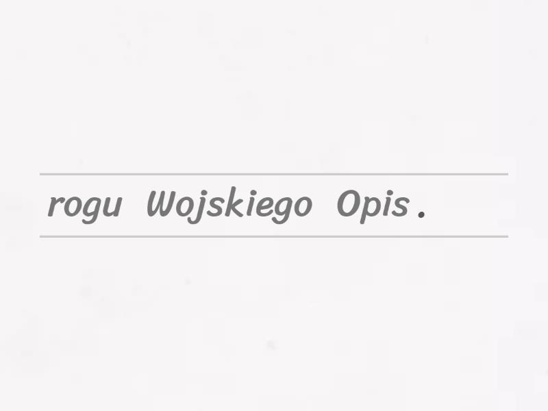 Pan Tadeusz Wojski Gra Na Rogu Pan Tadeusz - Gra Wojskiego na rogu - Unjumble