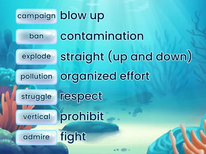 Match each word with its synonym or related term. Then make sentences ...