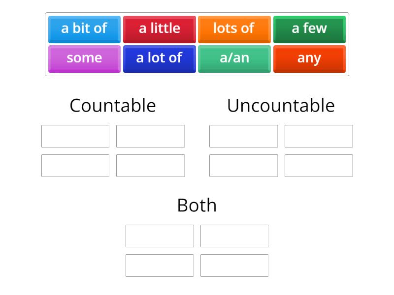 Roadmap A2+. Unit 2C. GR: Quantifiers - Group sort