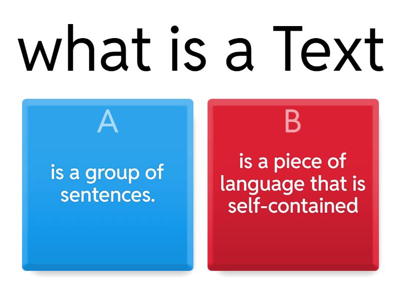 cohesion and coherence - Quiz