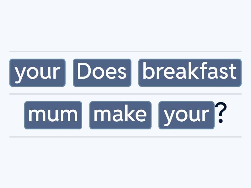 Simple Questions Wordwall