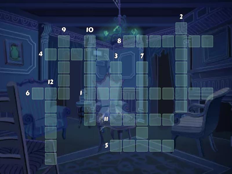Halloween crossword