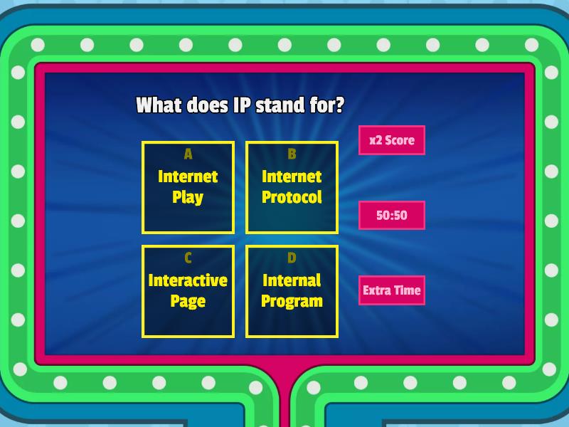 Quiz english gameshow quiz