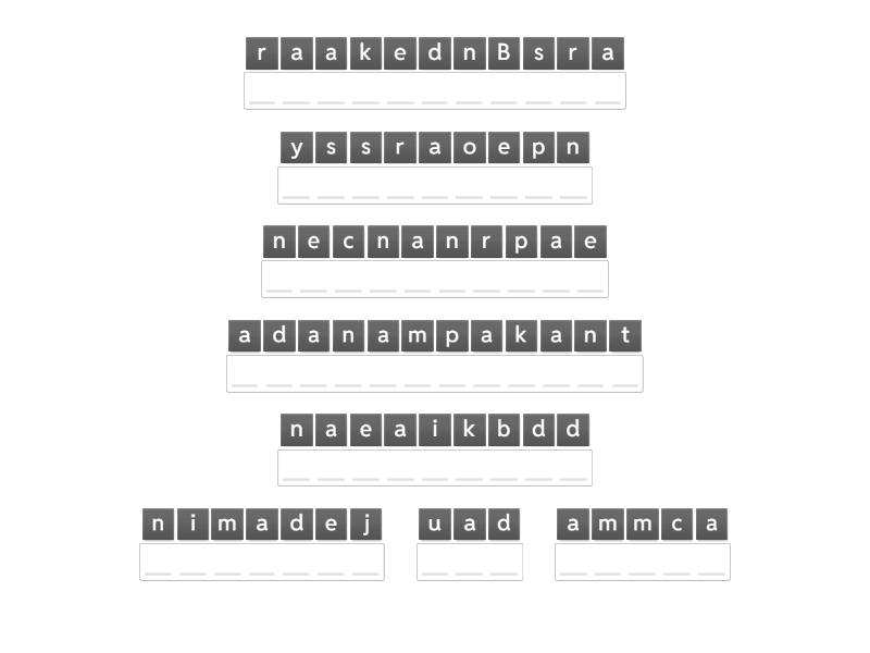 Latihan soal sistem pencernaan manusia 1 anagram