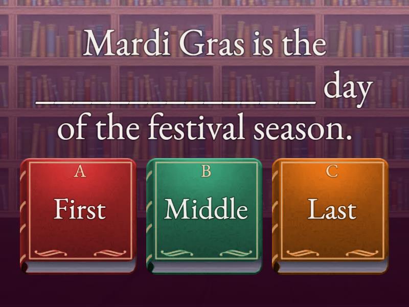 Mardi Gras Quiz
