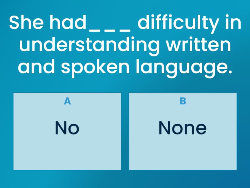 None/no Викторина