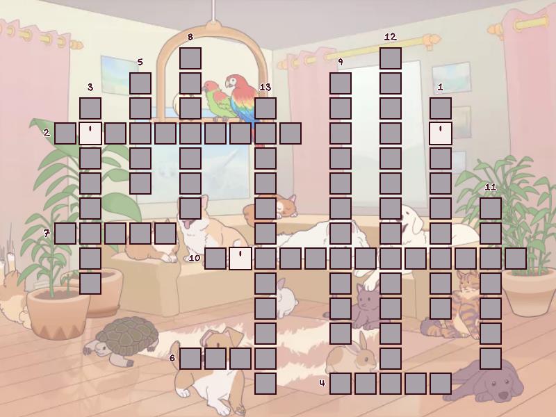 EXPRESSING BASIC NEEDS 2b - Crossword