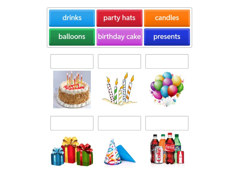 Spotlight 4 (Birthday party) Match up