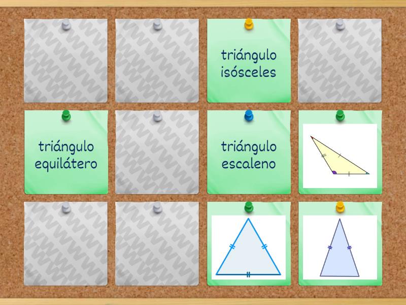 Clasificación de triángulos Memory