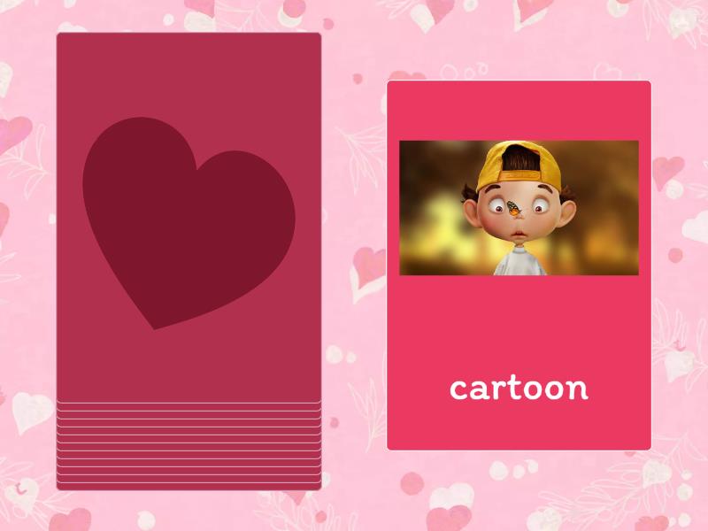 Tv programmes speaking cards