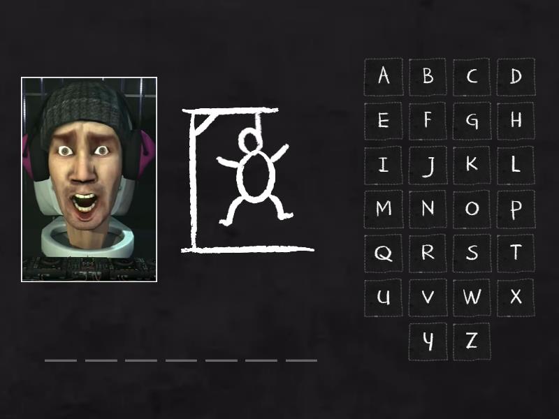 Brainrot slang hangman
