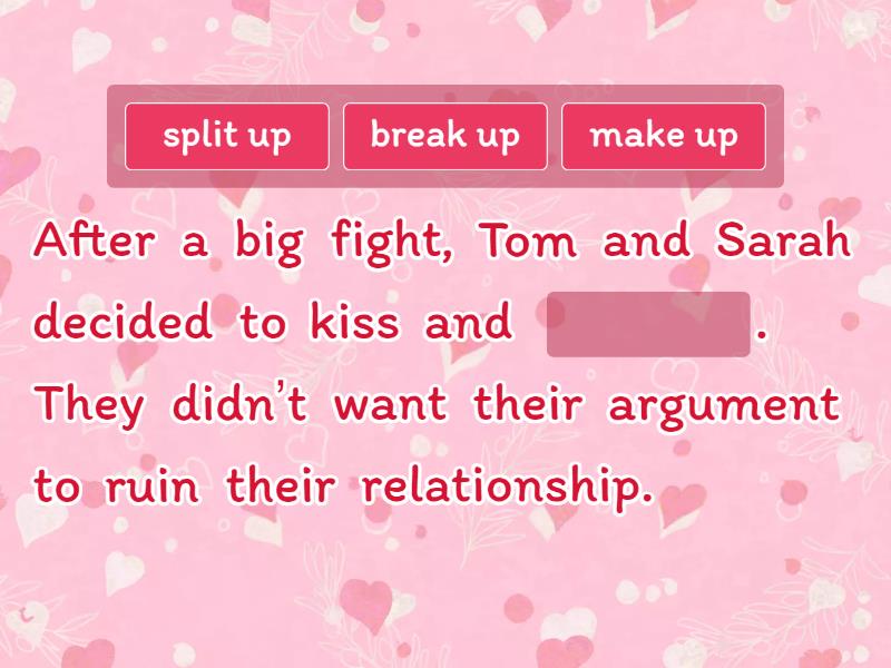 St. Valentine`s Day (Idioms) by my_teaching_stuff - Закончите предложение