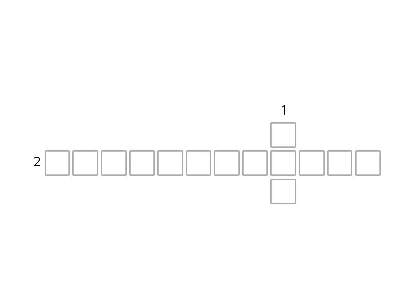 Puzzle crossword