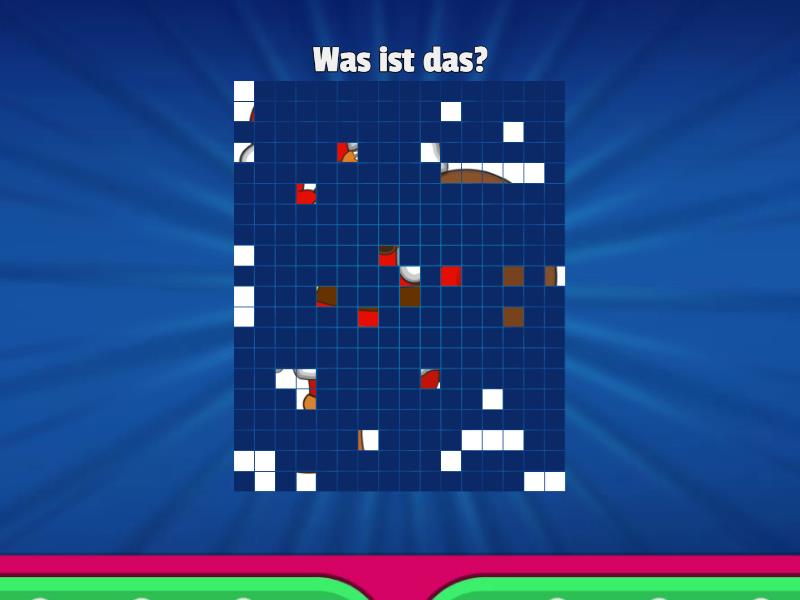Weihnachtskomposita - Image quiz