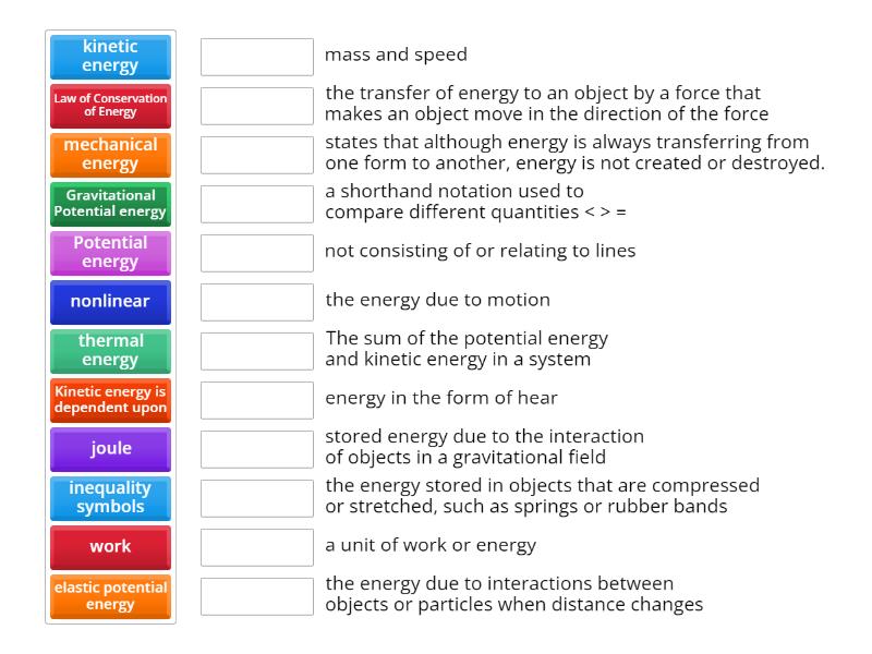 2 3 conservation of energy match up